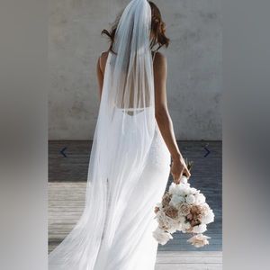 Made with Love Holly Veil NWT